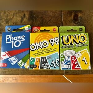 NEW Card Games (set of 3)